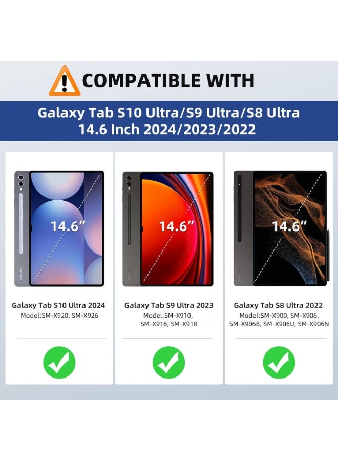 1Pack Compatible with Samsung Galaxy Tab S11 Ultra/Tab S10 Ultra Screen Protector Matte Anti-Glare PET Film for Drawing and Writing Like on Paper Film for Tab S10 Ultra/Tab S9 Ultra/Tab S8 Ultra - Image 4